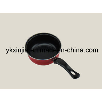 Kitchenware 16cm Red Carbon Steel Non-Stick Milk Pot